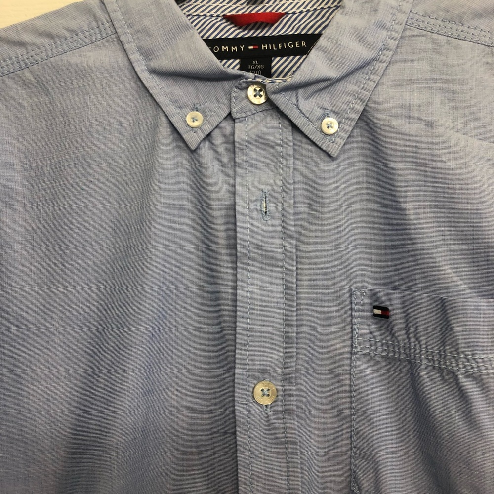 Big Boys XL Tommy Hilfiger button down (denim)